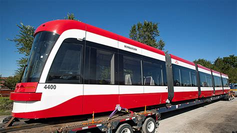 Ttc Unveils New Streetcars