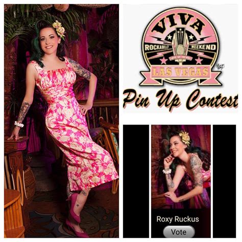 Roxy Ruckus — Made It To The Voting Round For The Miss Viva Las