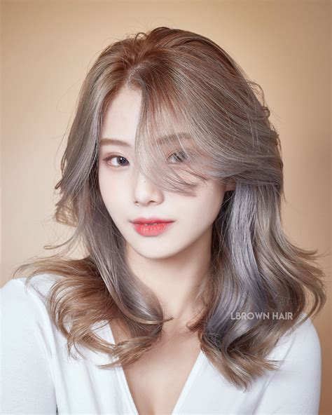 뉴트럴샌드 컬러 neutral sand color korean hair color medium hair styles haircuts for medium hair