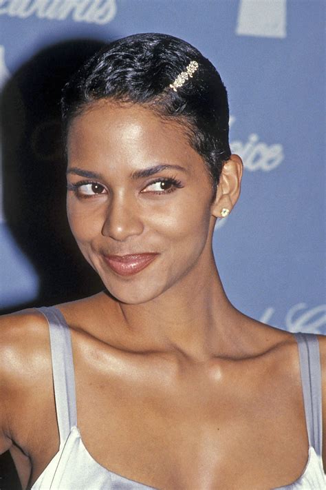 And it's actually great, as we all get tired of those unrealistic hairstyles and. Halle Berry Pixie Hairstyles - Essence