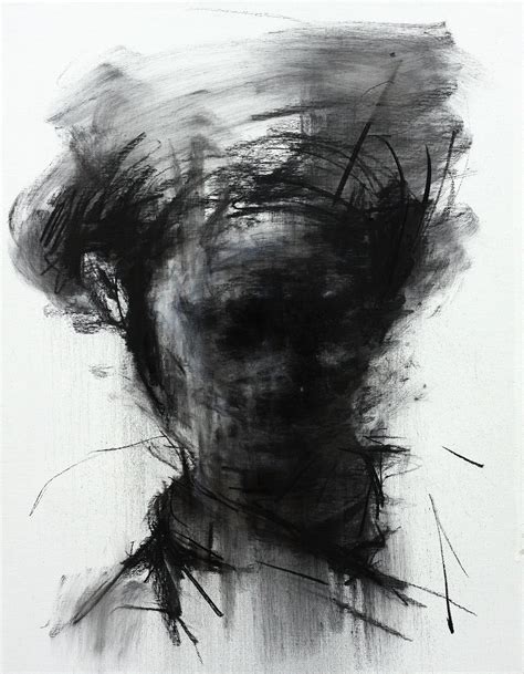 109 Untitled Charcoal On Canvas 532 X 41 Cm 2013 On Behance