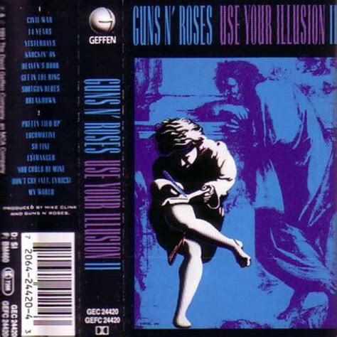 Guns N Roses Use Your Illusion Ii Cassette At Oye Records