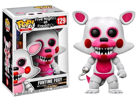 Funko Pop Five Nights At Freddys Funtime Foxy Flocked 129