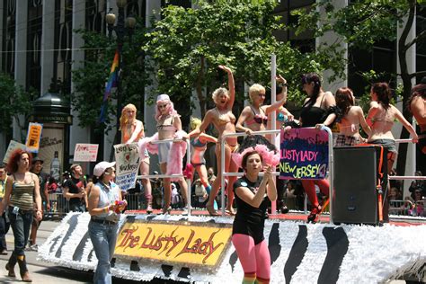 Lusty Lady Dancers Taken At The San Francisco Pride Parade Flickr