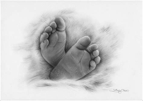 Baby Feet Drawing