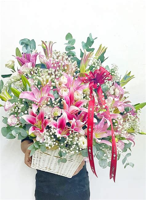 Ba Baby Breath Bouquet Sameday Flower Delivery To Malaysia Only