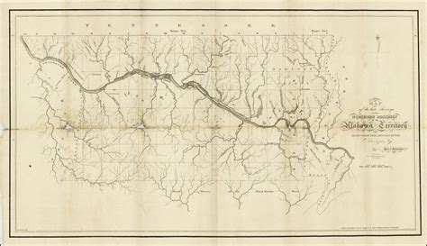 Two Alabama Territory Rarities Rare And Antique Maps