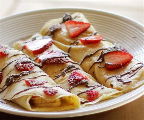 How To Make Crepes 8 Steps With Pictures Instructables