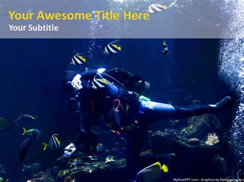 Free Underwater PowerPoint Template - Download Free PowerPoint PPT