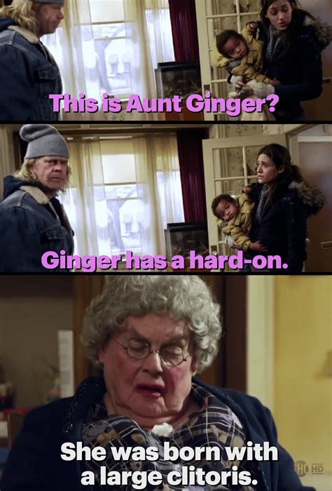 remember aunt ginger r shameless