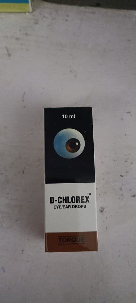 Torque D Chlorex Eye Ear Drop Packaging Type Bottle Packaging Size