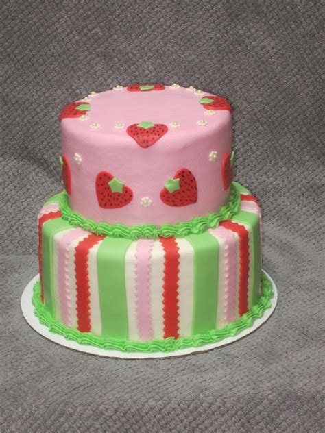 Strawberry Shortcake Themed Cake Strawberry Shortcake Birthday
