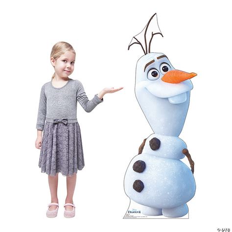 Disneys Frozen Ii Olaf Cardboard Stand Up Oriental Trading