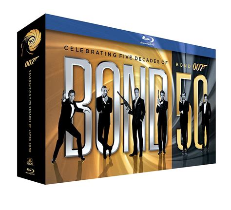 Bond 50 Aniversario Colección Completa Blu Ray 221 Blu Ray Amazon
