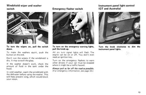 Toyota Celica Owners Manual 1976 Au Page 13 100dpi Retro Jdm