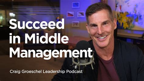 Leading From The Middle Craig Groeschel Leadership Podcast Youtube