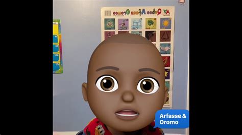 Oromo Alphabet Qubee Afaan Oromoo Youtube