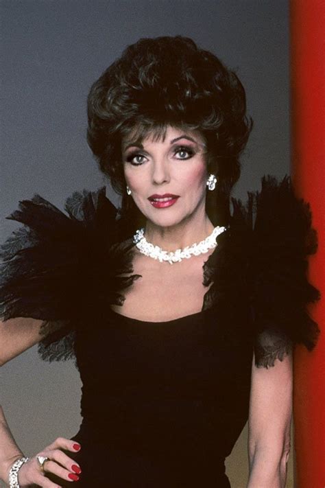 Pin By On Classic Cougars Joan Collins Dame Joan