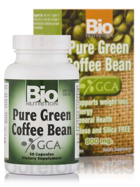 Learn more about green coffee uses, effectiveness, possible side effects, interactions, dosage, user ratings and products that contain green coffee. Bio Nutrition Coffee Bean Pure Green * You can find out ...
