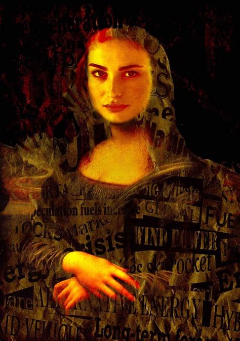 Mona Lisa Others Face By Faiza Bayou Via Behance Visual