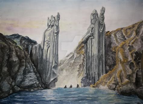 The Argonath By Fuchsi23 On Deviantart