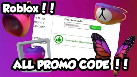 New Promo Code Roblox2020 Youtube