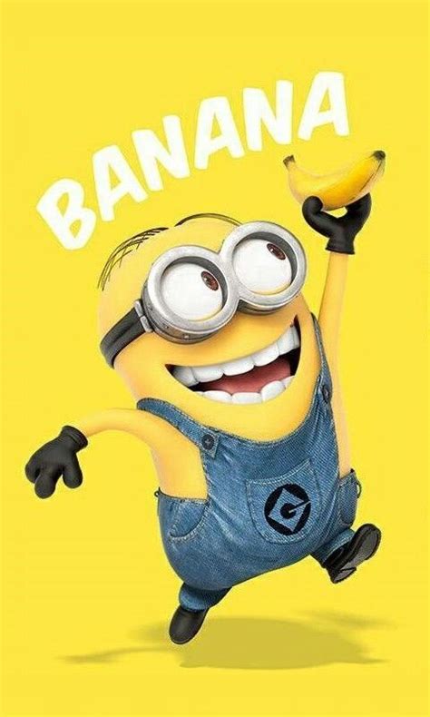 Gambar Kartun Minions Banana