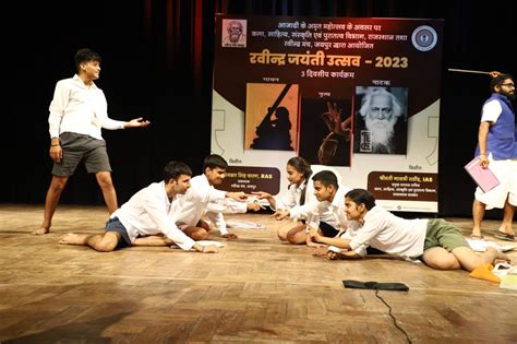 Staging Of The Play Ginni Written By Rabindranath Tagore तीन दिवसीय