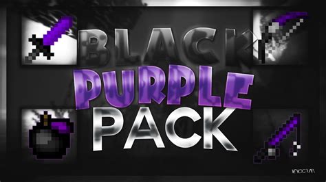 Minecraft Pvp Texture Pack Black And Purple Pack Uhc Pack 1718