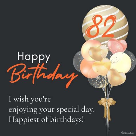 Happy 82nd Birthday Images And Funny Greeting Cards