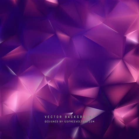 Dark Purple Geometric Polygon Background Geometric Free Vector