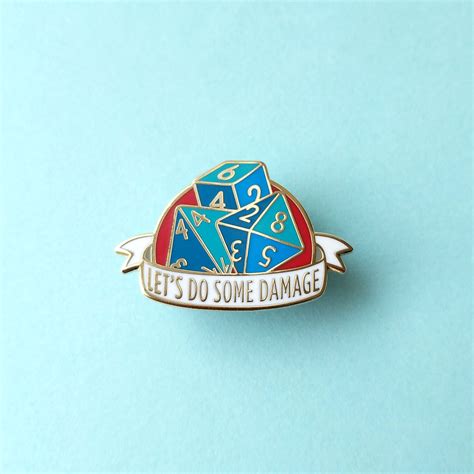 Dungeons And Dragons Pin Dnd Enamel Pin D4 D8 D6 Pin Dnd Etsy