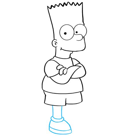 Como Dibujar Bart Simpson Paso A Paso En Paint H Vrogue Co