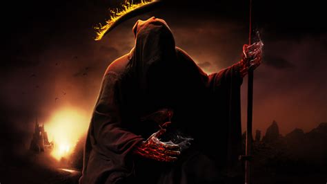 Dark Grim Reaper Hd Wallpaper