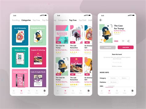 My Library E Book App Ui Concept By Tauhid Sajib On Dribbble