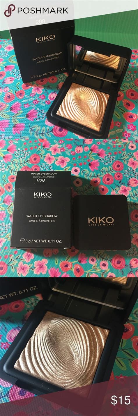 Kiko Cosmetics 208 Water Eyeshadow 100 Authentic Kiko Cosmetics