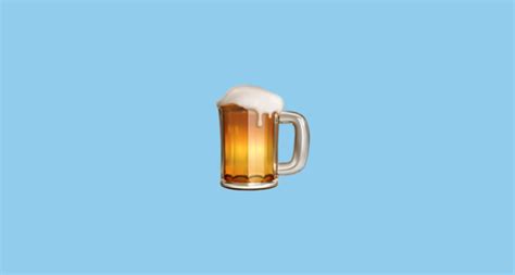 🍺 Beer Mug Emoji On Apple Ios 111