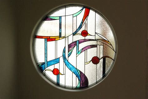 Nourish Your Soul Through A Symphony Of Light And Colour Circular Stained Glass Window Completed