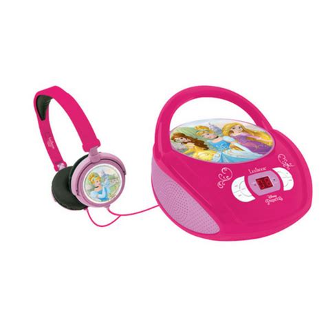 Lexibook Disney Princess Boombox Radio Cd Player Pink Rcd108dp Ebay