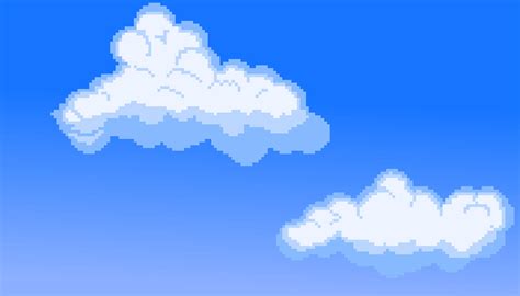 Clouds High Speed Pixel Art By Harunaakatsuki On Deviantart