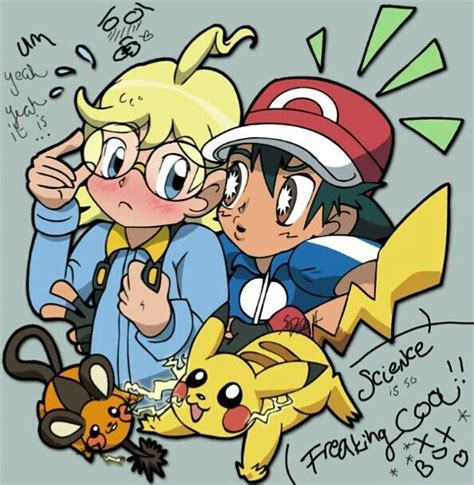 Clemont And Ash Pokemon Pokemon Fan Favorite Character