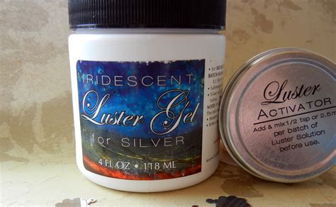 Luster Gel - a new way to color silver! - Rings and Things