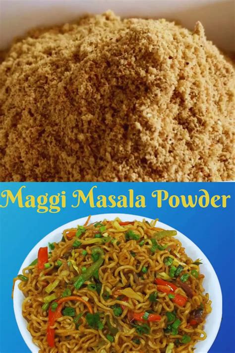 Maggi Masala Powder Recipe Mitar Cooking