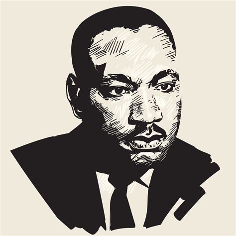 Martin Luther King Jr I Have A Dream Speech Drawing Photos Of Mlk At