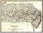 TNGenWeb, Pennsylvania ~ New Jersey 1835 Map