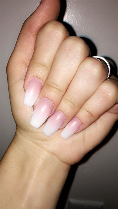Matte Hombre French Nails French Nails Matte Beauty French Tips