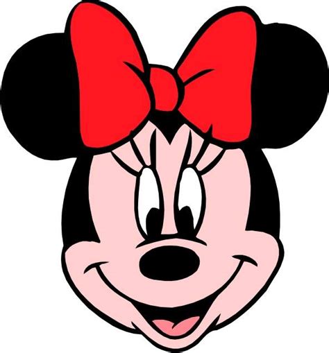 7 Best Images Of Minnie Mouse Face Template Printable Mickey And