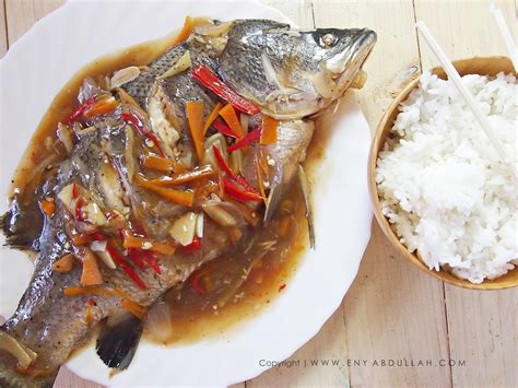 Resepi Ikan Kembung Kukus Halia ~ Resep Masakan Khas