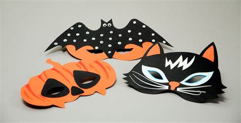 Maak Je Eigen Maskers Voor Halloween Knutselen Voor Kinderen