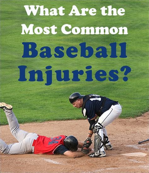 What Are The Most Common Baseball Injuries Medical Wave